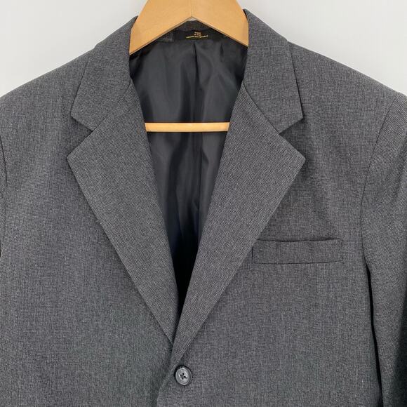 Youth boys size 18 charcoal gray blazer suit jacket Dillards Class Club - Picture 5 of 8